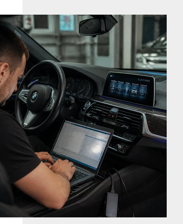 Русификация мультимедиа BMW для авто под ключ в Октябрьском