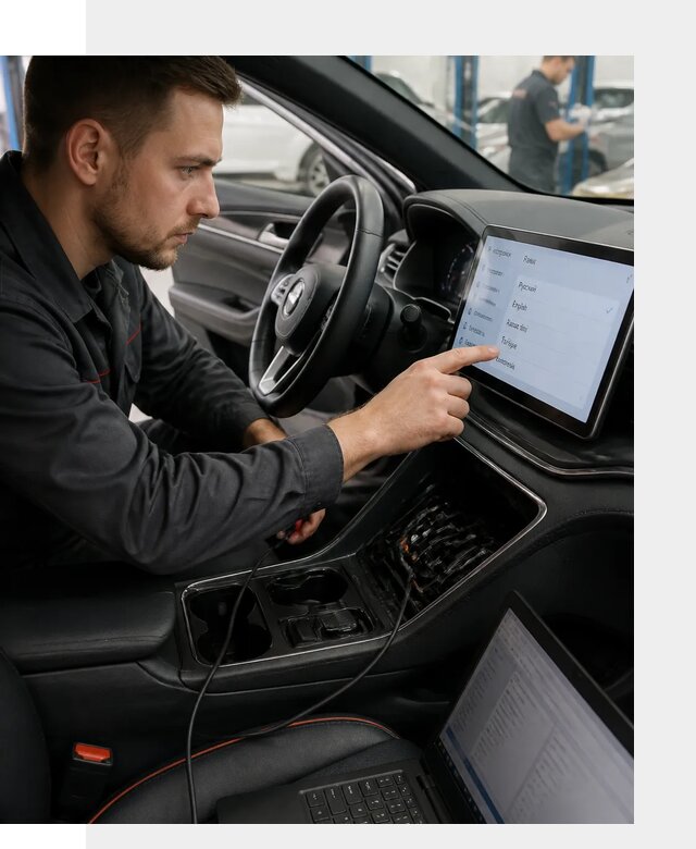 Профессиональная русификация BYD SONG Plus в Октябрьском