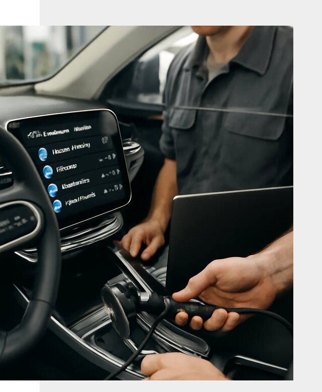 Установка приложений Geely для мультимедиа автомобиля в Октябрьском