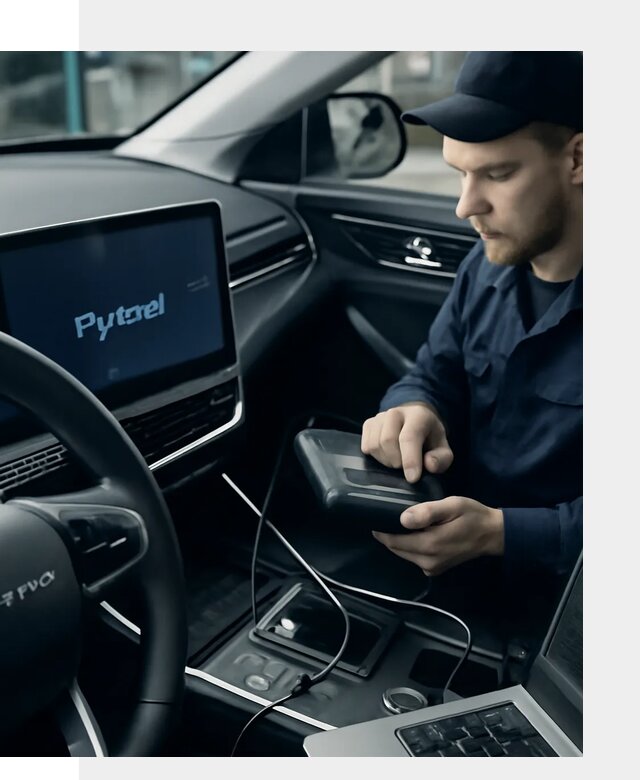 Русификация автомобилей Jetour с адаптацией меню в Октябрьском
