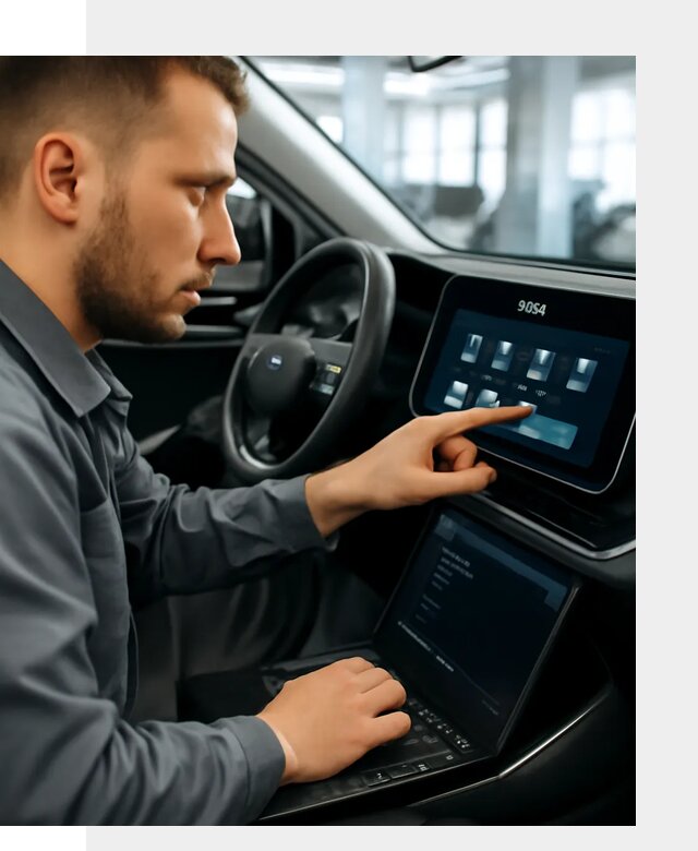 Установка приложений и сервисов Jetour в автомобиле в Октябрьском