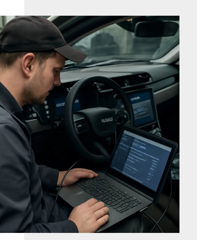 Профессиональная русификация автомобилей Lynk Co в Октябрьском