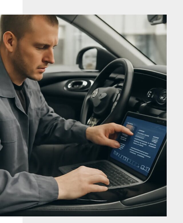 Русификация приборной панели автомобиля Lynk Co в Октябрьском