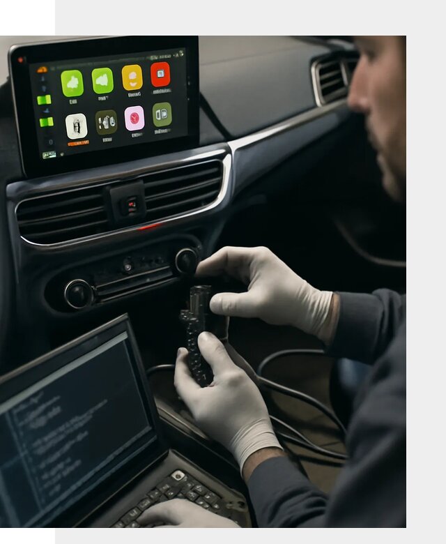 Активация Apple CarPlay в Октябрьском для штатной мультимедиа