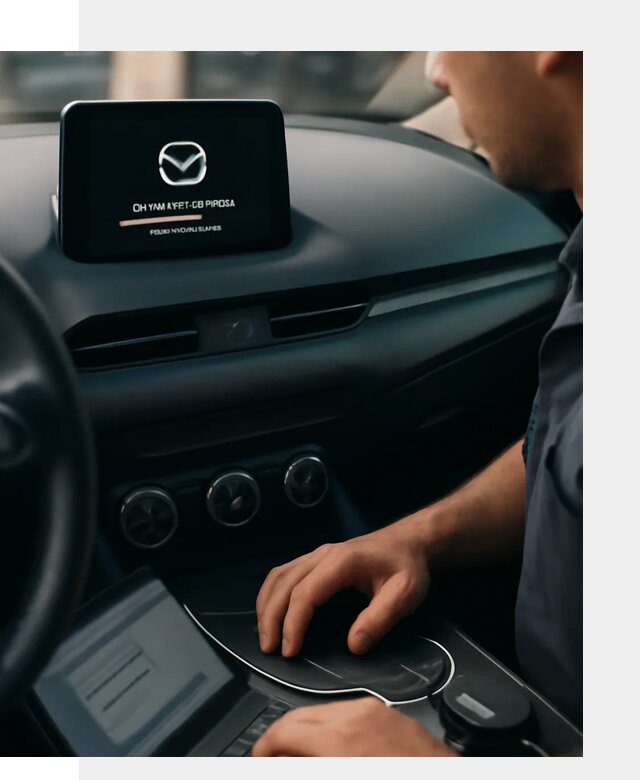 Установка приложений Mazda на мультимедийную систему в Октябрьском