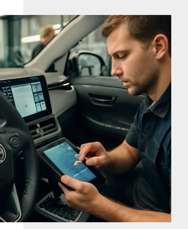 Установка приложений Toyota на мультимедиа в Октябрьском